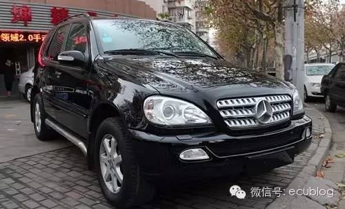 奔驰ML350钥匙匹配方法